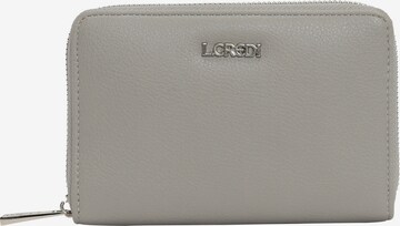 L.CREDI Wallet 'Filippa' in Grey: front
