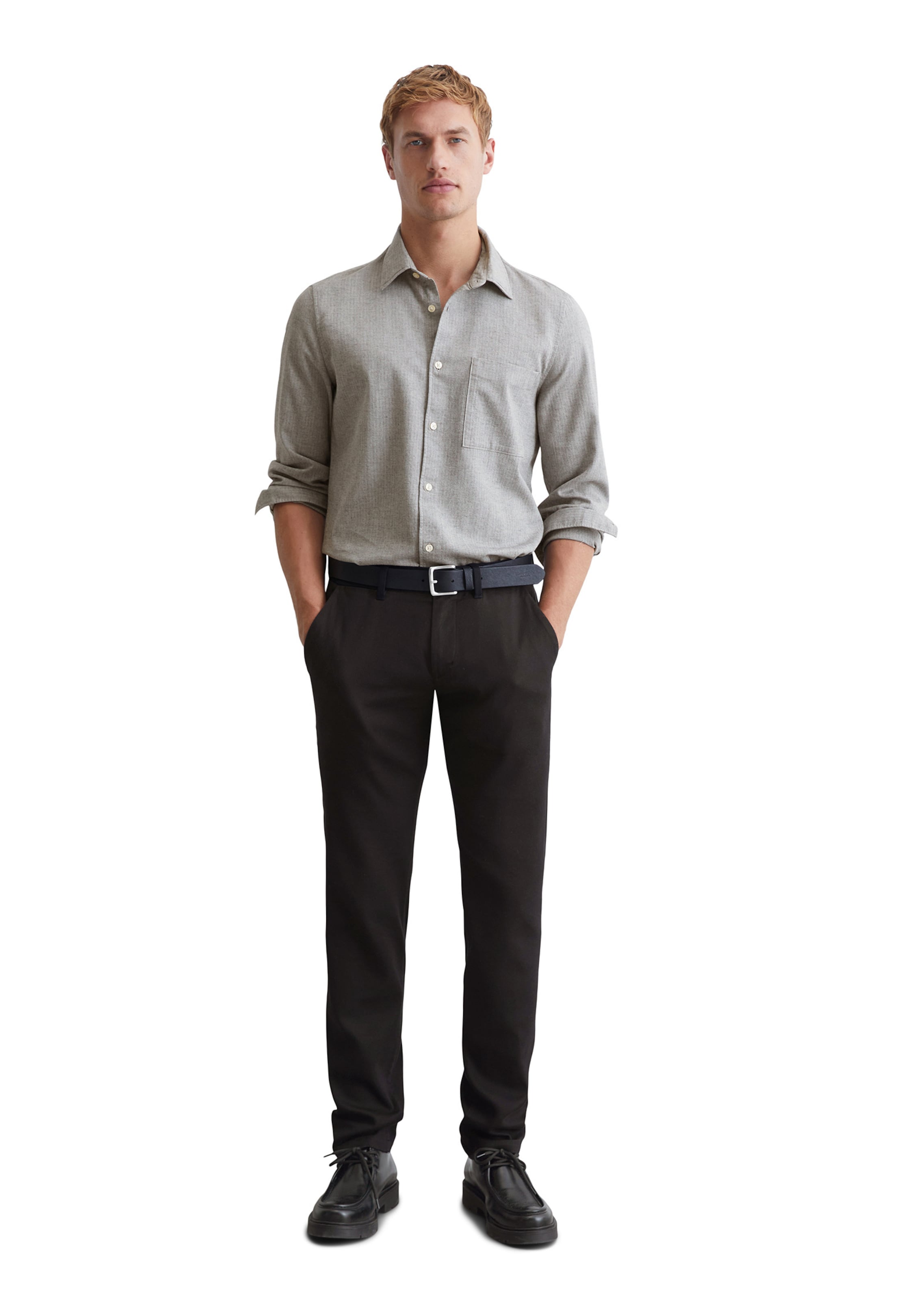 Marc O'Polo Klasický střih Košile – šedá