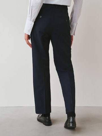 Next Slimfit Pantalon in Blauw
