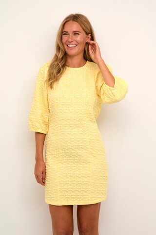 Kaffe Dress 'Ulrikke' in Yellow: front