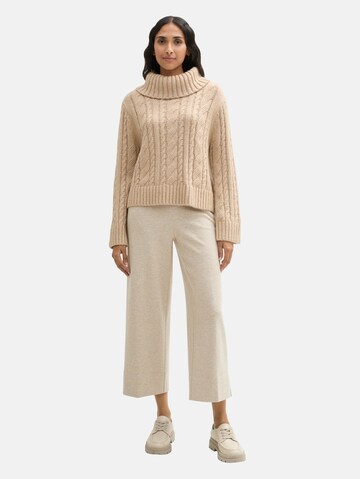 TOM TAILOR Sweater in Beige