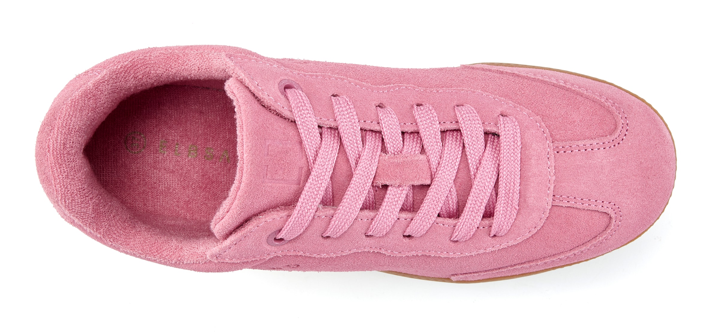 Baskets basses Elbsand en rose