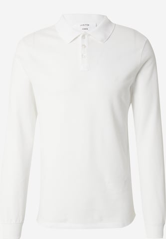 T-Shirt 'Essential' DAN FOX APPAREL en blanc : devant