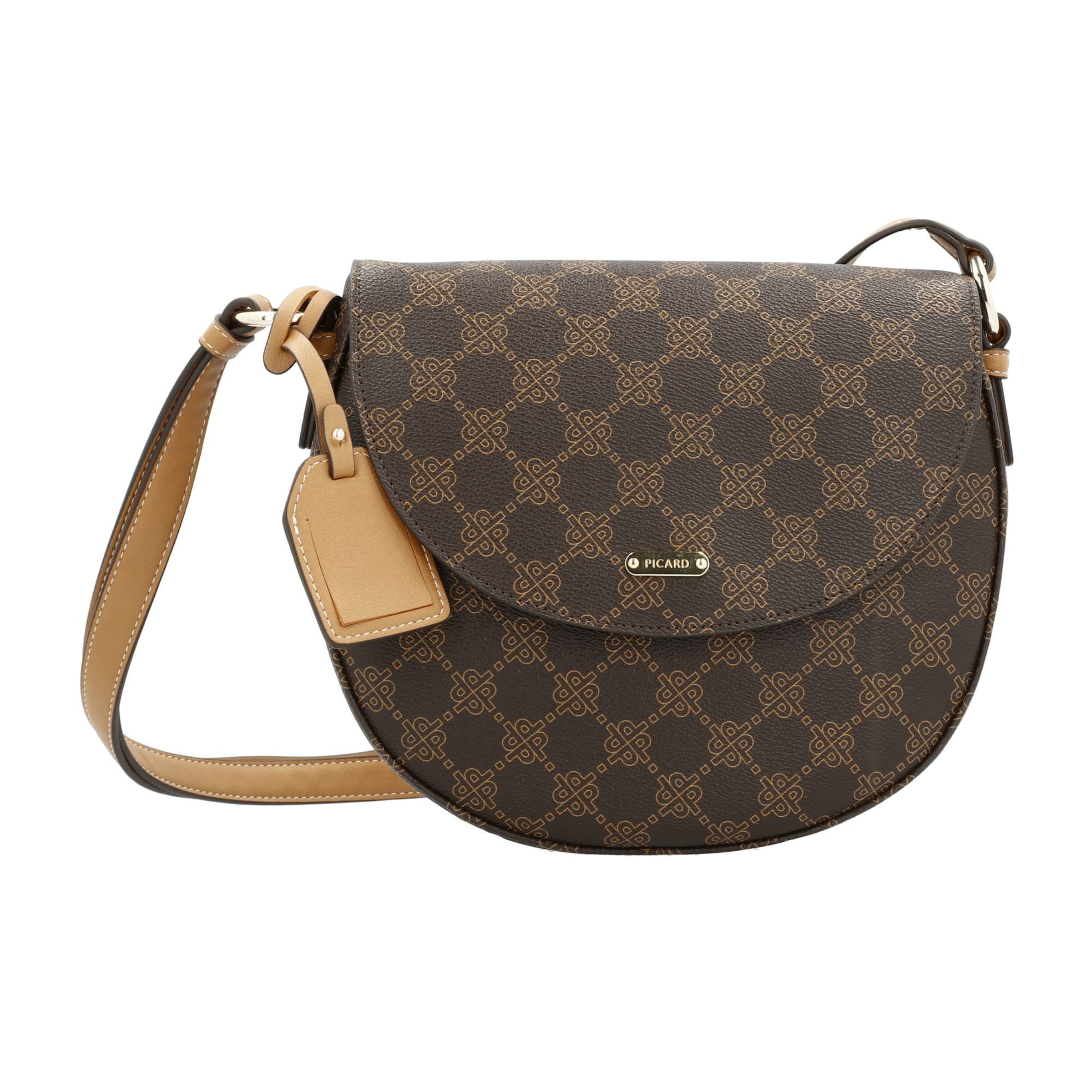 Picard Tasche 'Euphoria' in Braun: Vorderseite