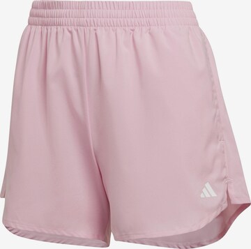 Pantaloni sportivi 'Aeroready Minimal' di ADIDAS PERFORMANCE in rosa: frontale