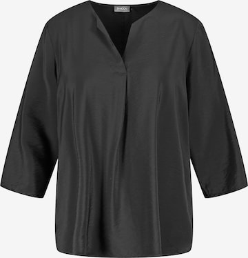 SAMOON Блуза в черно: отпред