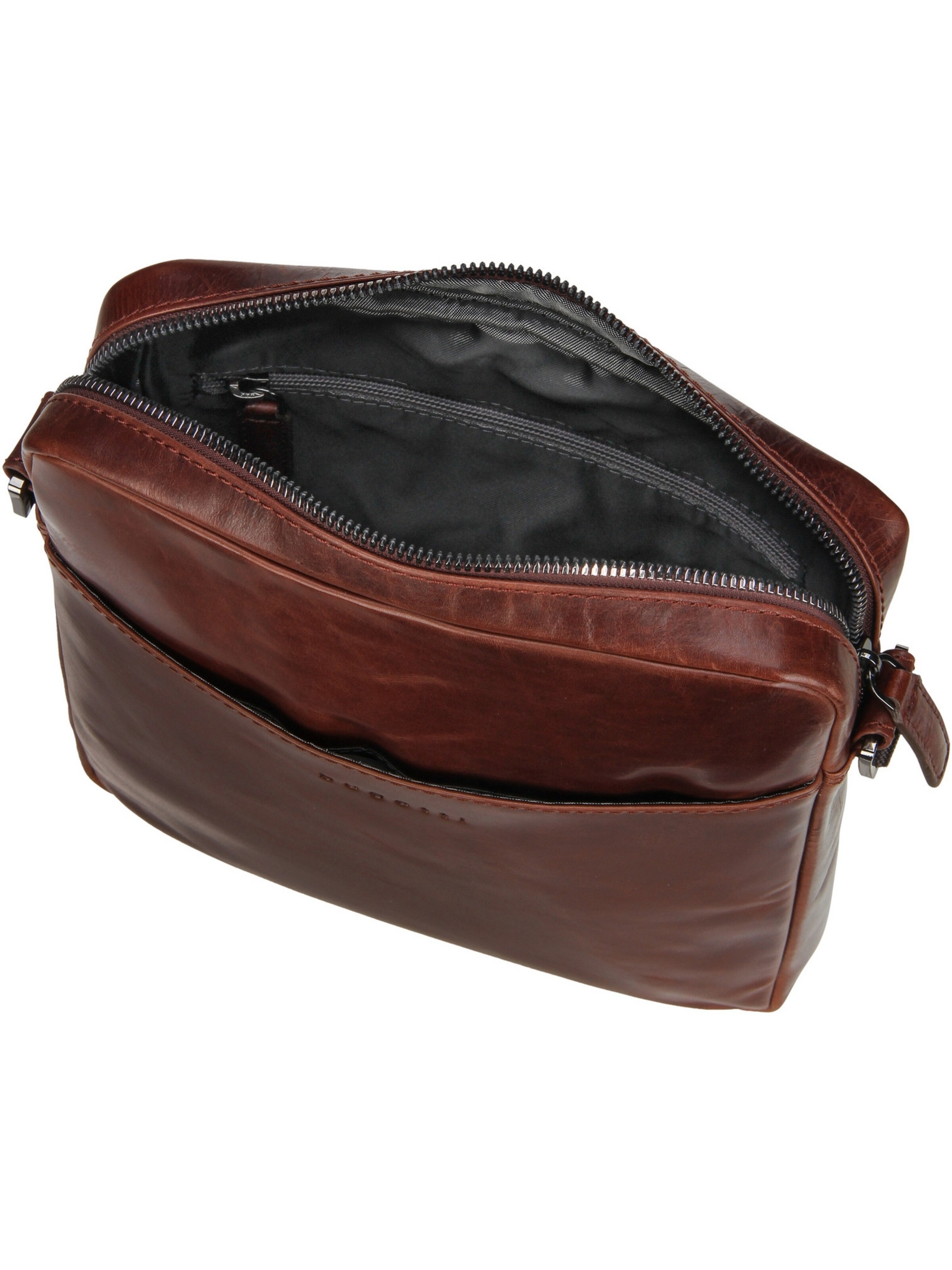 bugatti Schoudertas 'Romano' in Bruin