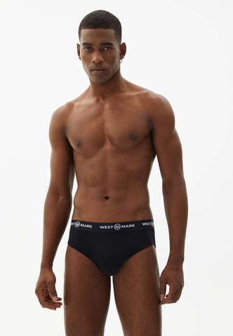 Slip ' LOGAN' di WESTMARK LONDON in nero: frontale