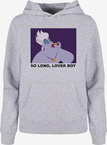 ABSOLUTE CULT Sweatshirt 'Little Mermaid - Ursula So Long Lover Boy' in Grau: predná strana