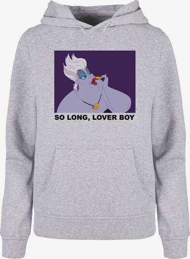ABSOLUTE CULT Sweatshirt 'Little Mermaid - Ursula So Long Lover Boy' in graumeliert / mischfarben, Produktansicht