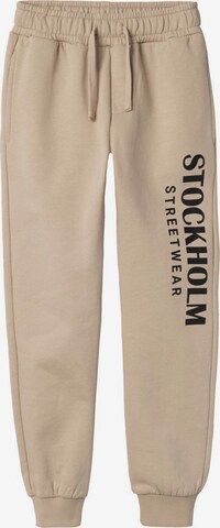 NAME IT Regular Pants in Beige: front