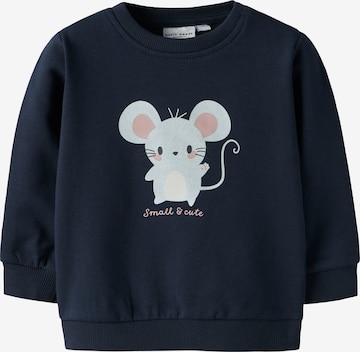 Sweat-shirt 'NBFVRILLIE' NAME IT en bleu : devant