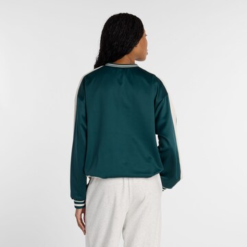Sweat-shirt new balance en vert