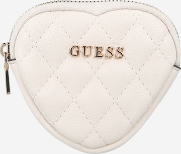 GUESS Kotelo 'HEART' värissä valkoinen: etupuoli
