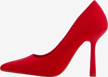BershkaCipele s potpeticom - crvena boja