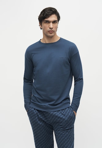 HUGO Pyjamas lang 'ELION' i blå