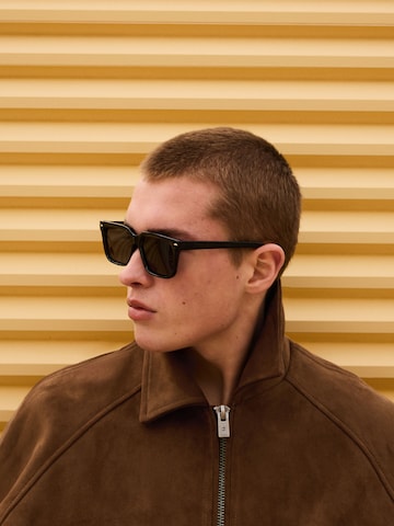 Veste mi-saison Bershka en marron