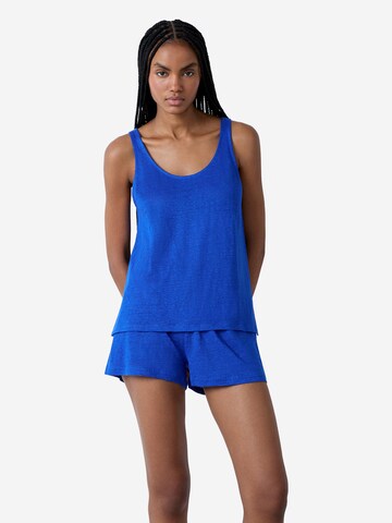 Camicia da notte 'Josie' di ETAM in blu: frontale