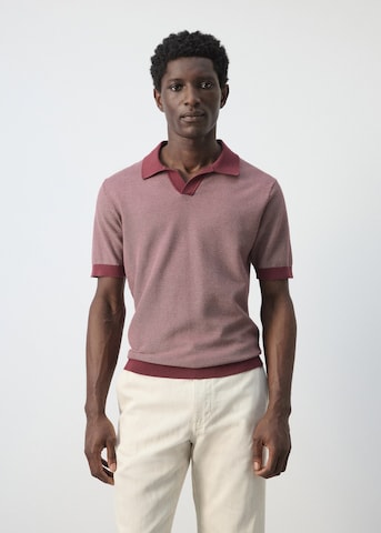 MANGO MAN Pullover 'Petonet' in Lila: Vorderseite