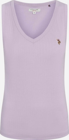 U.S. POLO ASSN. Top ' UWCasandra ' – fialová: přední strana