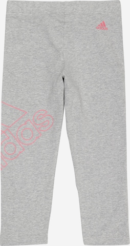 ADIDAS PERFORMANCE - Skinny Pantalón deportivo en gris