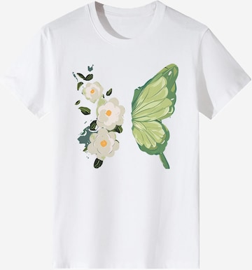 T-shirt LapaPlus en blanc : devant