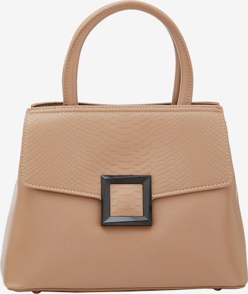 Borsa a mano di Usha in beige: frontale