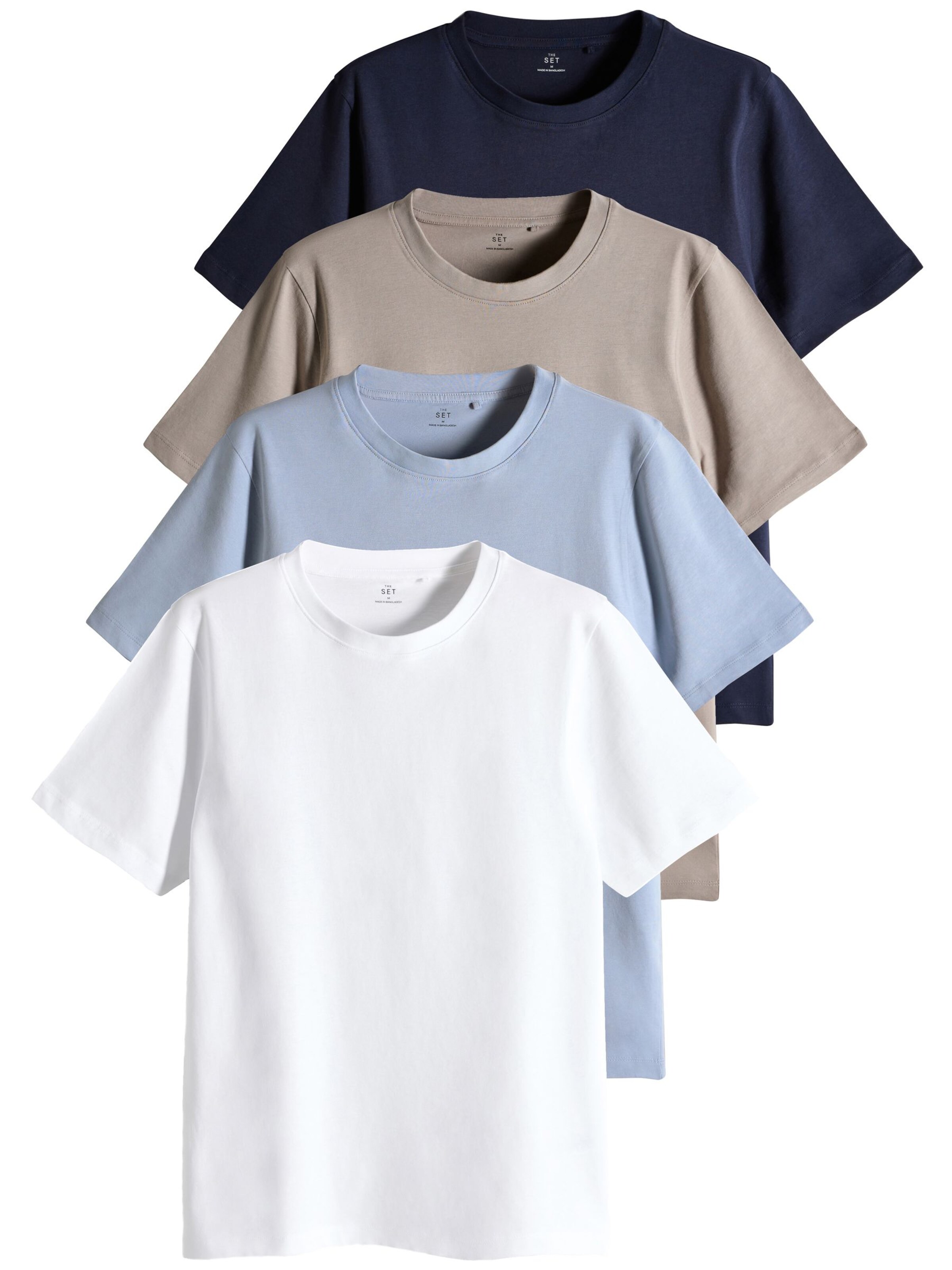 Maglietta di The Set in blu: frontale