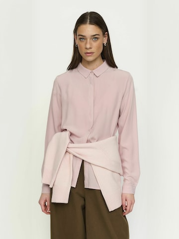 T-shirt ' Shirt ' Soft Rebels en violet : devant