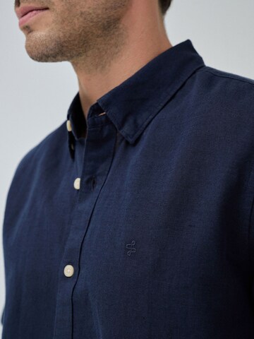 Salsa Jeans Regular Fit Hemd in Blau