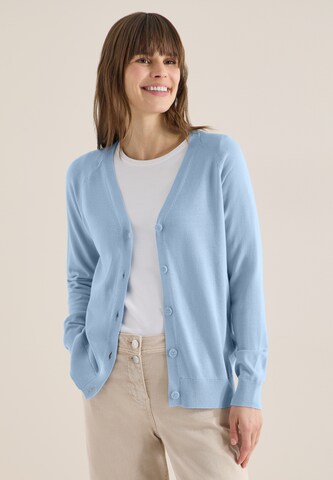 CECIL Knit Cardigan in Blue: front