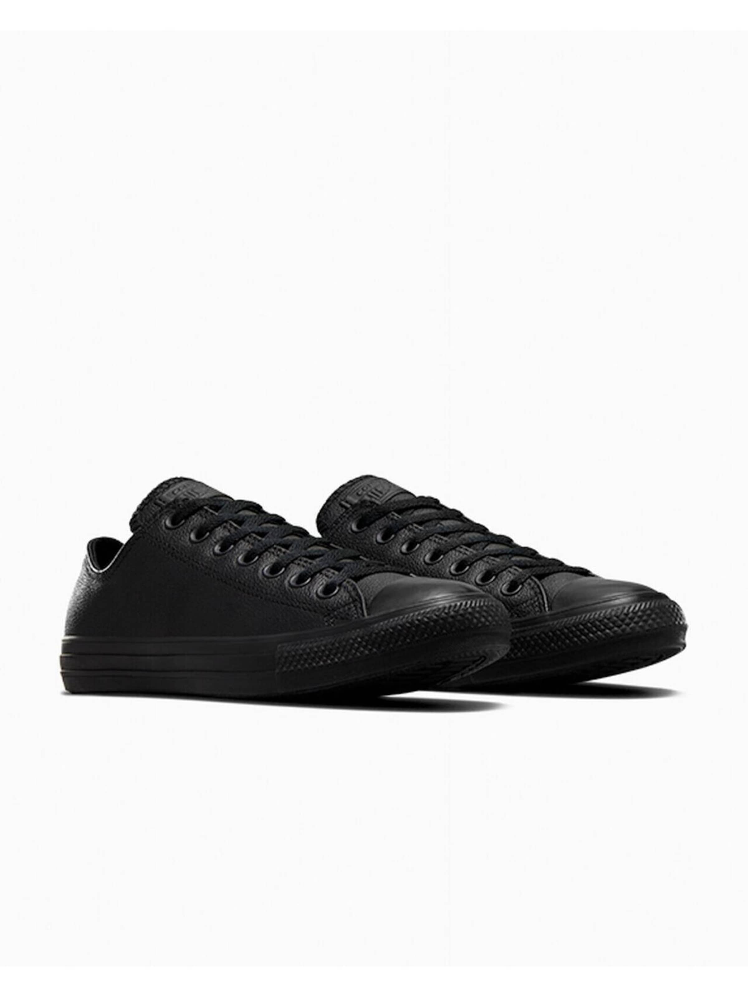 CONVERSE Sneaker low 'Converse Chuck Taylor Ox Leather'‌‌‌‌‌‌‌‌‌ in Schwarz