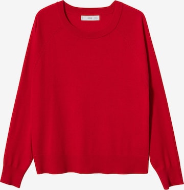 MANGO Pullover 'LUCCA' in Rot: predná strana