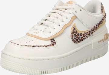 Baskets basses 'AF1 SHADOW' Nike Sportswear en blanc : devant