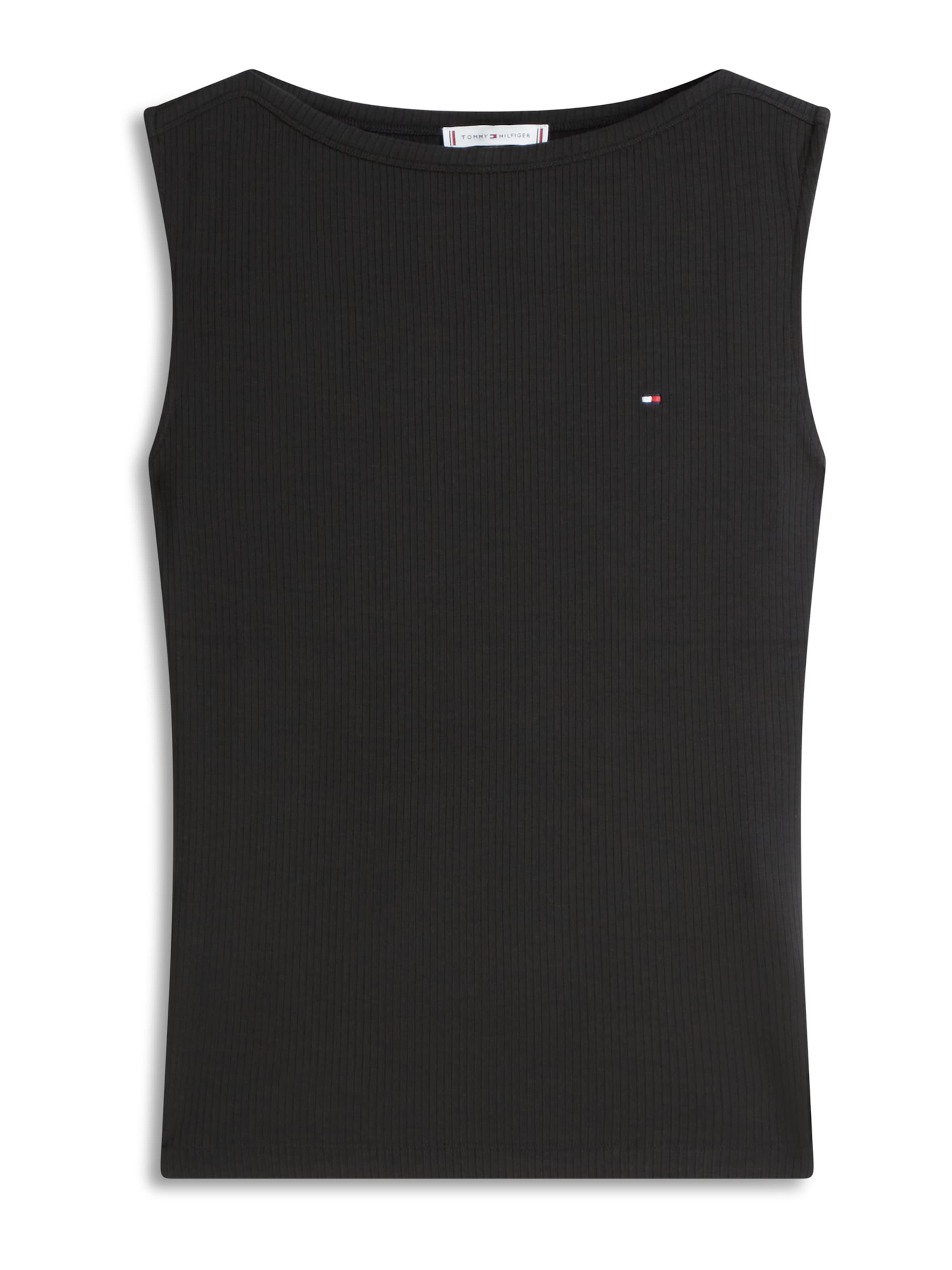TOMMY HILFIGER - Top em preto: frente