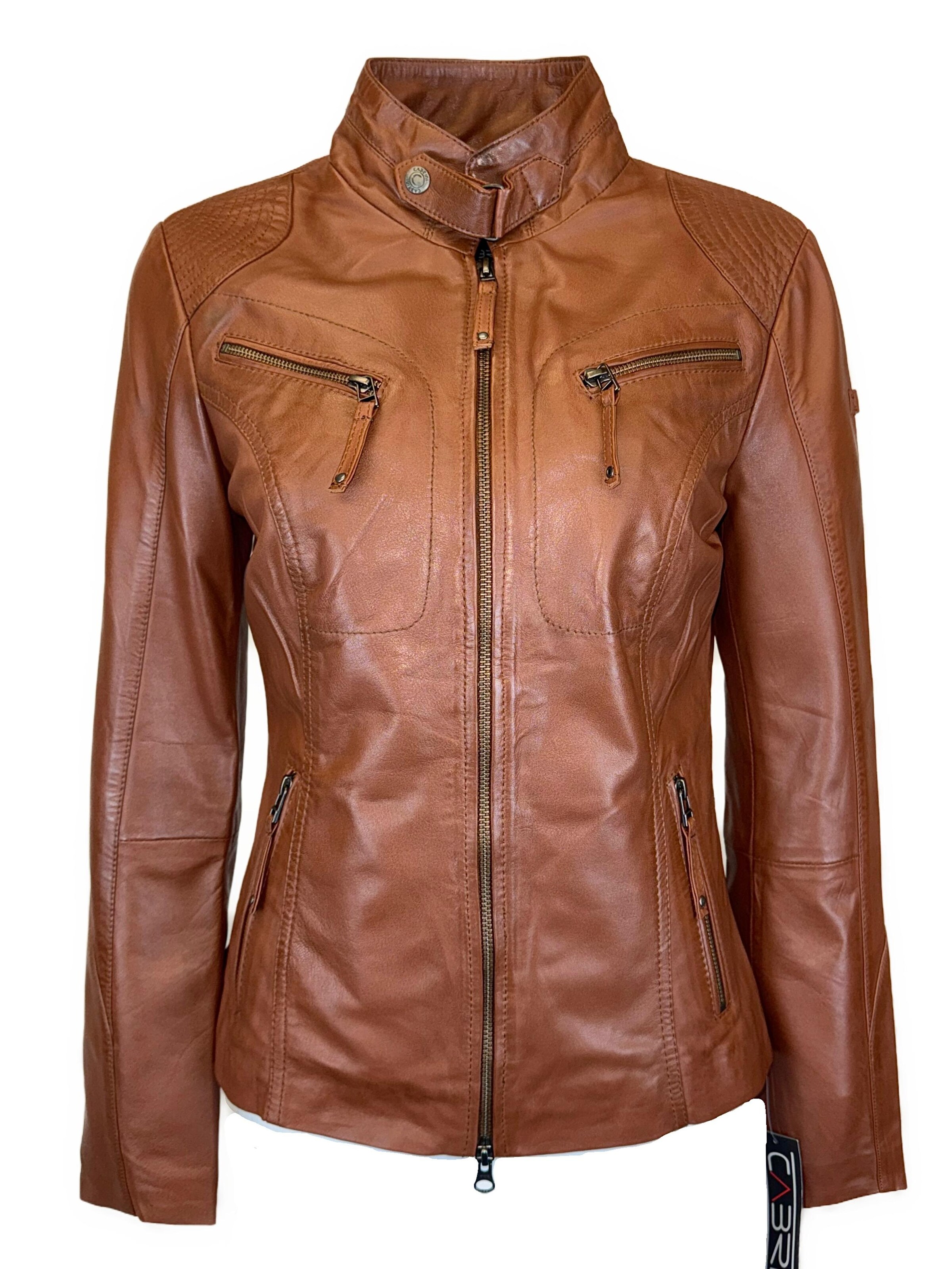 Veste mi-saison 'Hailey' CABRINI en marron : devant