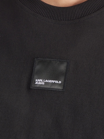 KARL LAGERFELD JEANS Majica | črna barva