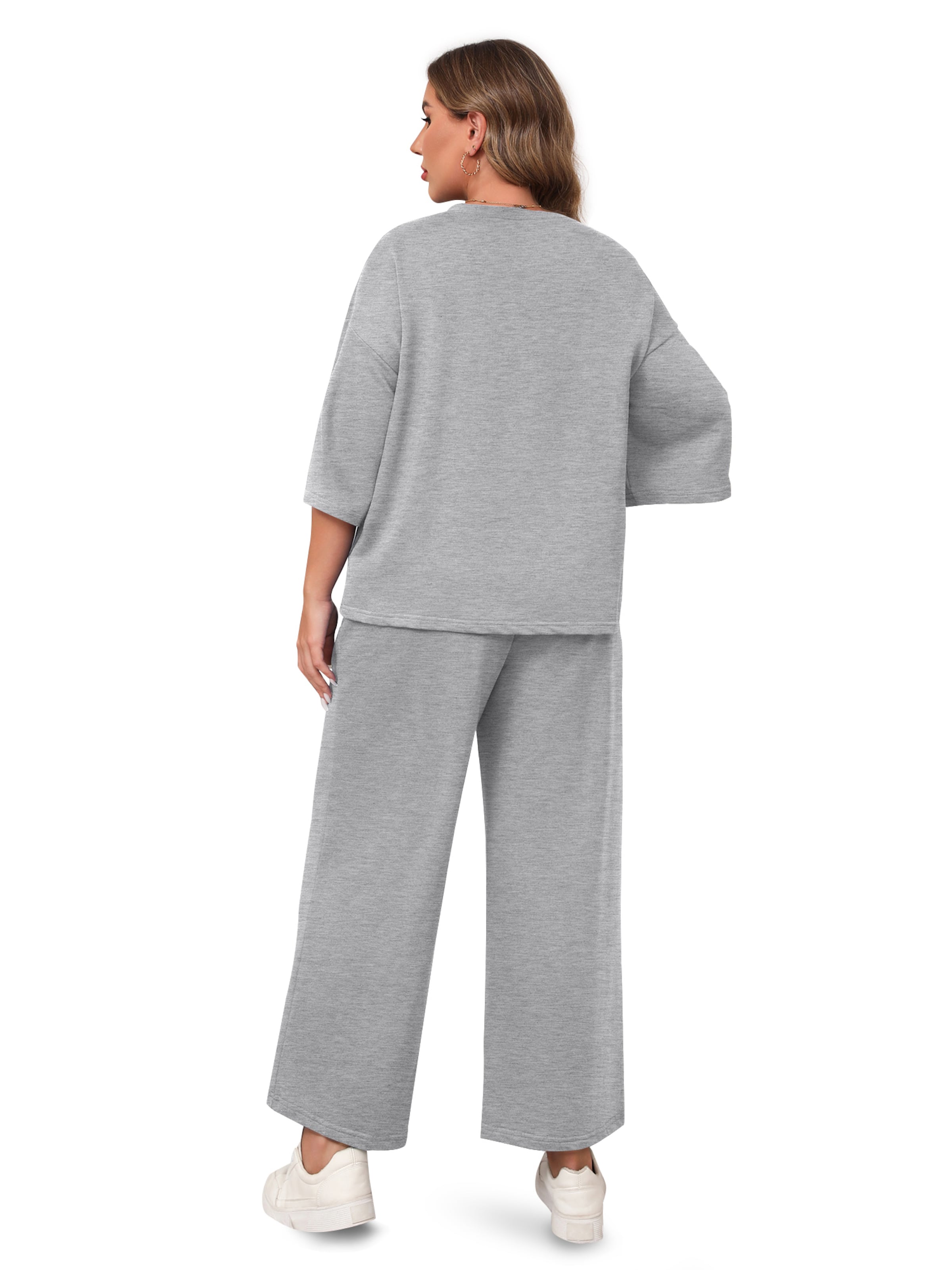 Imily Bela - Traje para estar en casa en gris