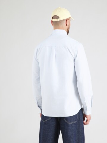 Lyle & Scott Regular fit Overhemd in Blauw