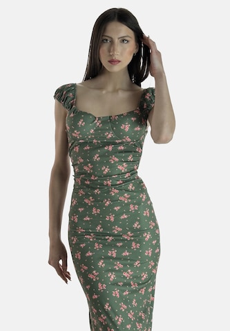 Robe Elara en vert