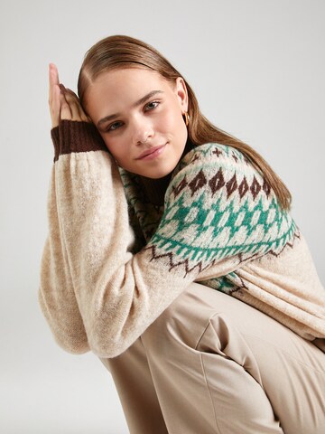 Pull-over 'Maritne' b.young en beige