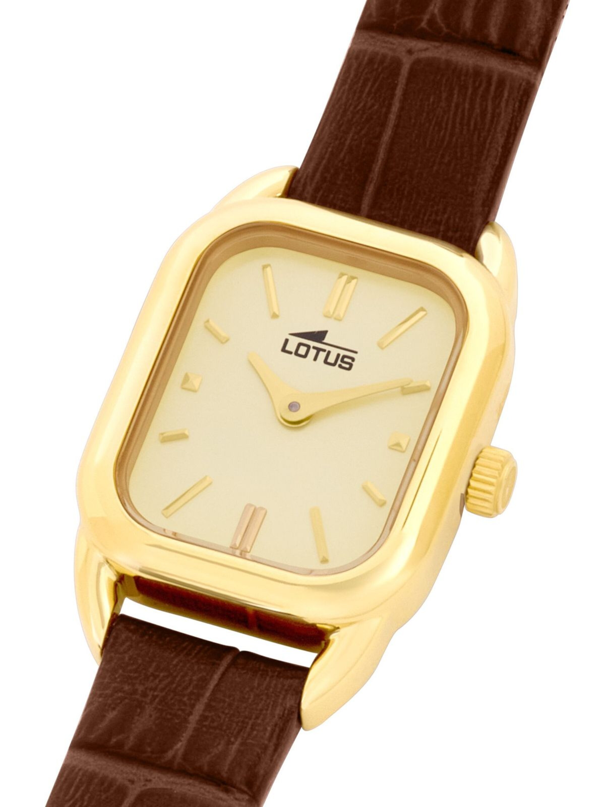 Lotus Analoguhr‌‌‌‌ in Gold