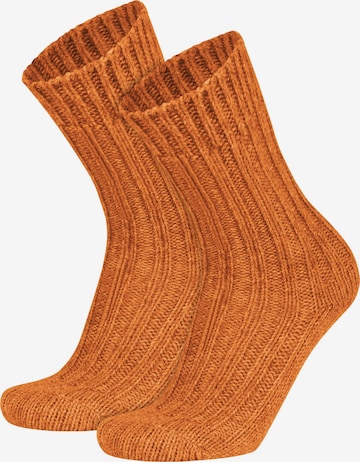 normani Socken in Orange: predná strana