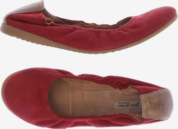 Paul Green Flats & Loafers in 41 in Red: front