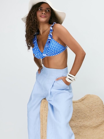 C&City Triangel Bikini in Blau