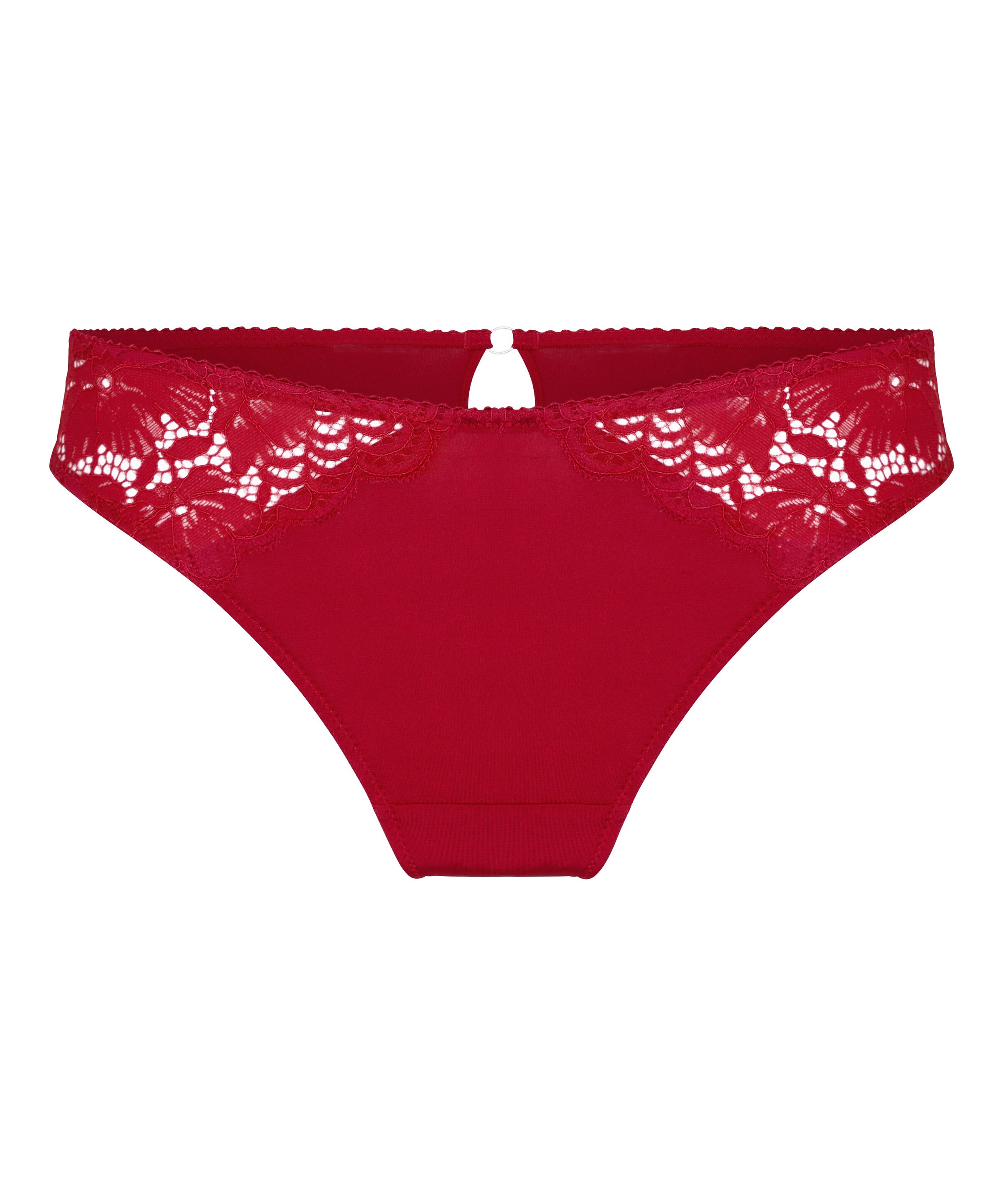String Hunkemöller en rouge : devant