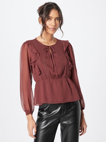 ABOUT YOU Blouse 'Mona' in Red: front