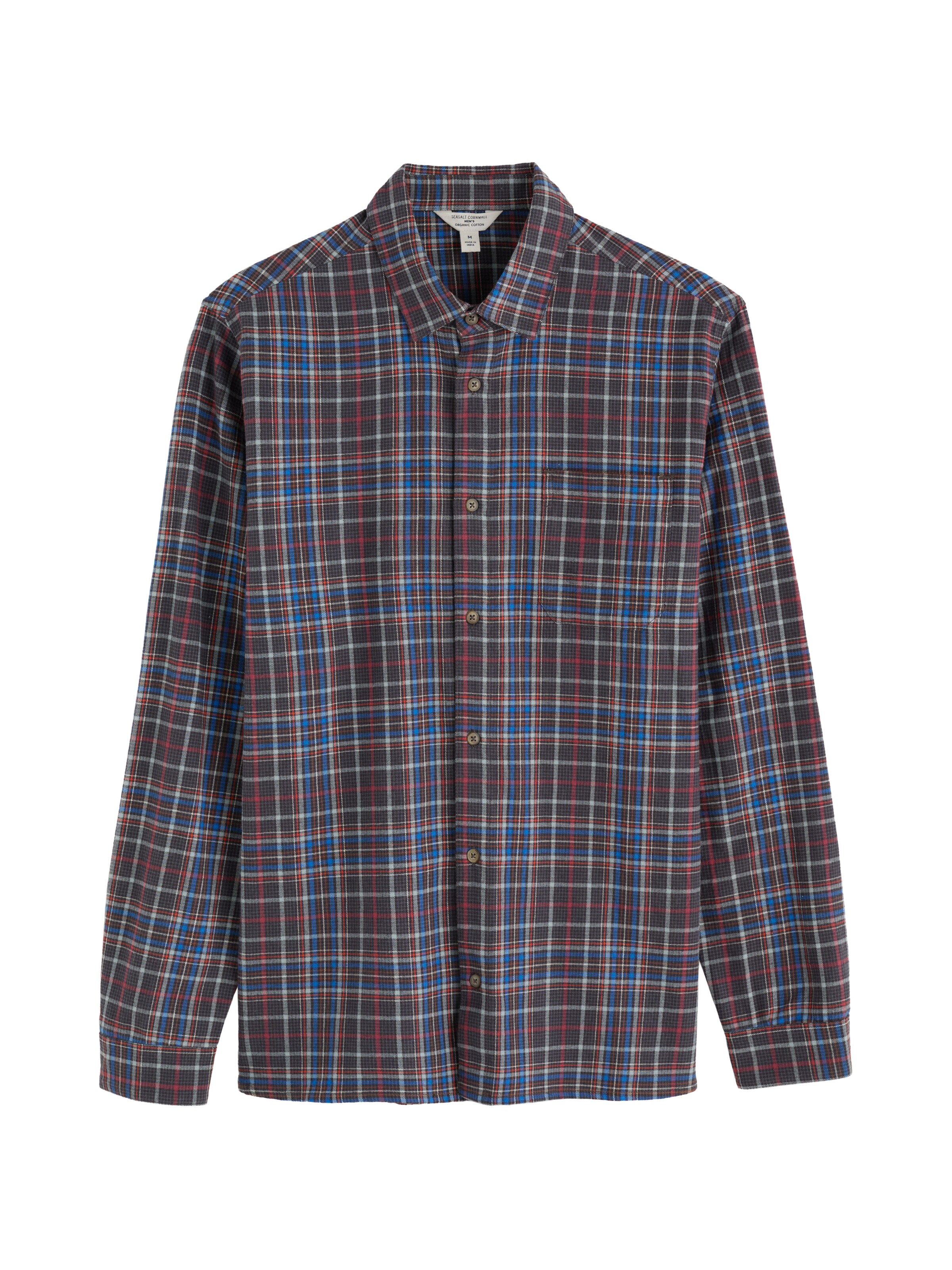 Seasalt Cornwall Hemd 'Fathomer' in Blau: Vorderseite