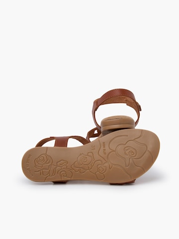 Sandalo di Pisamonas in marrone