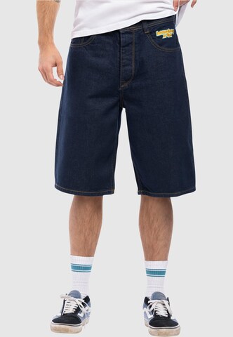 HOMEBOY Loosefit Jeans in Blau: Vorderseite